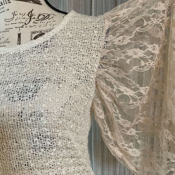 a’reve Elegant Lace Sequins “Going Out Top” - Picture 2 of 11